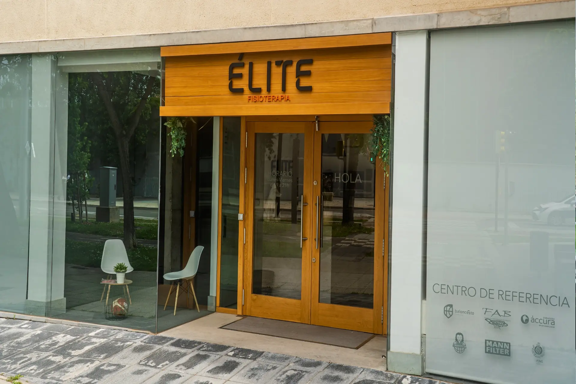 Entrada de Élite Fisioterapia