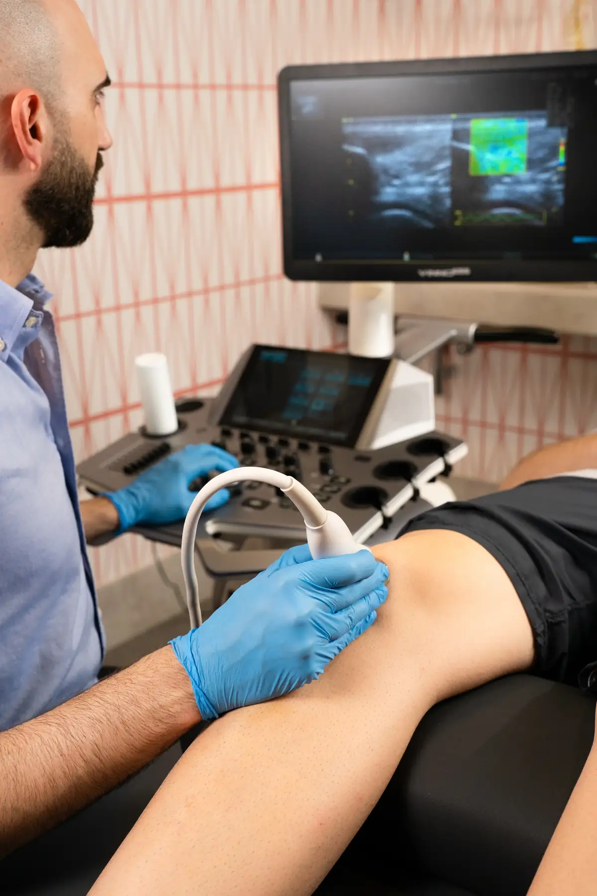 Diagnóstico ecográfico de rotura muscular en Élite Fisioterapia Zaragoza
