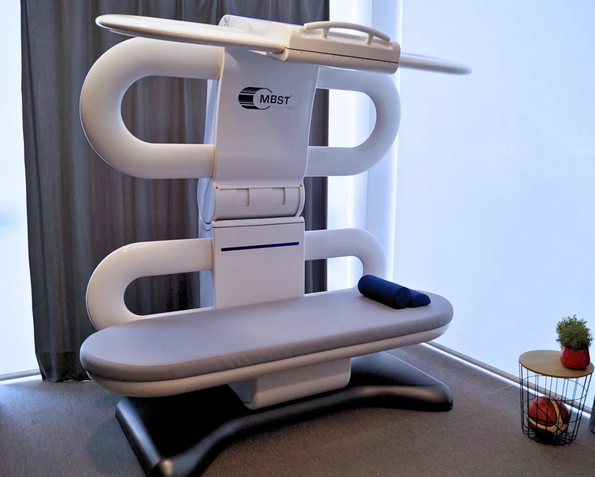 MBST® OsteoSpin2 dispositivo abierto en Élite Fisioterapia Zaragoza